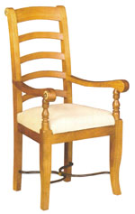 Flagstone Furniture - Upholstered Carver Chair DWGV2