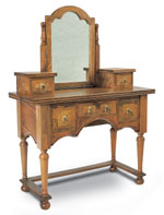 Flagstone Bedroom Furniture Dressing Table and Mirror DW07