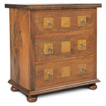 Flagstone Bedroom Furniture 3 Drawer Chest DW13