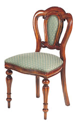 Sutton Park Furniture - Admiralty Dining Chair with Upholstered Back SP201