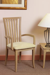 Vale Furniture Slatted Carver Chair